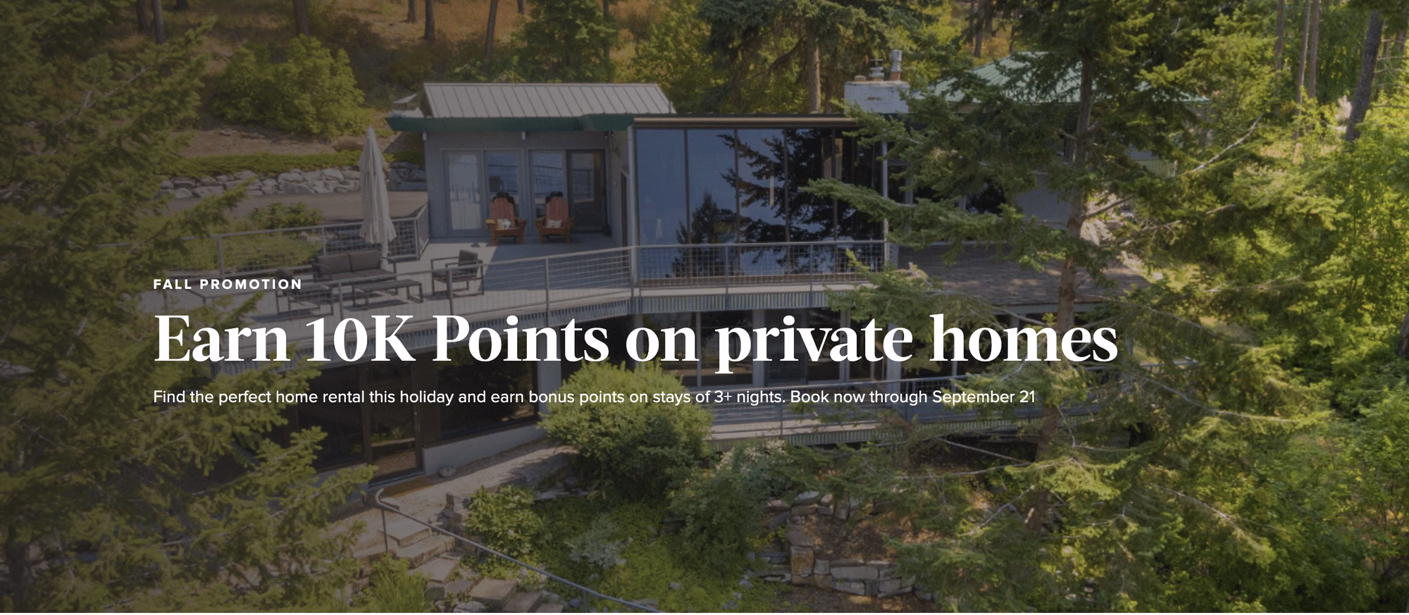 10,000 bonus Marriott points for stays at Homes and Villas - Cover Image