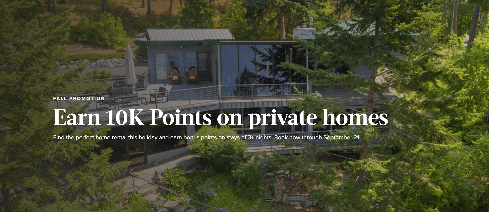 10,000 bonus Marriott points for stays at Homes and Villas - Cover Image