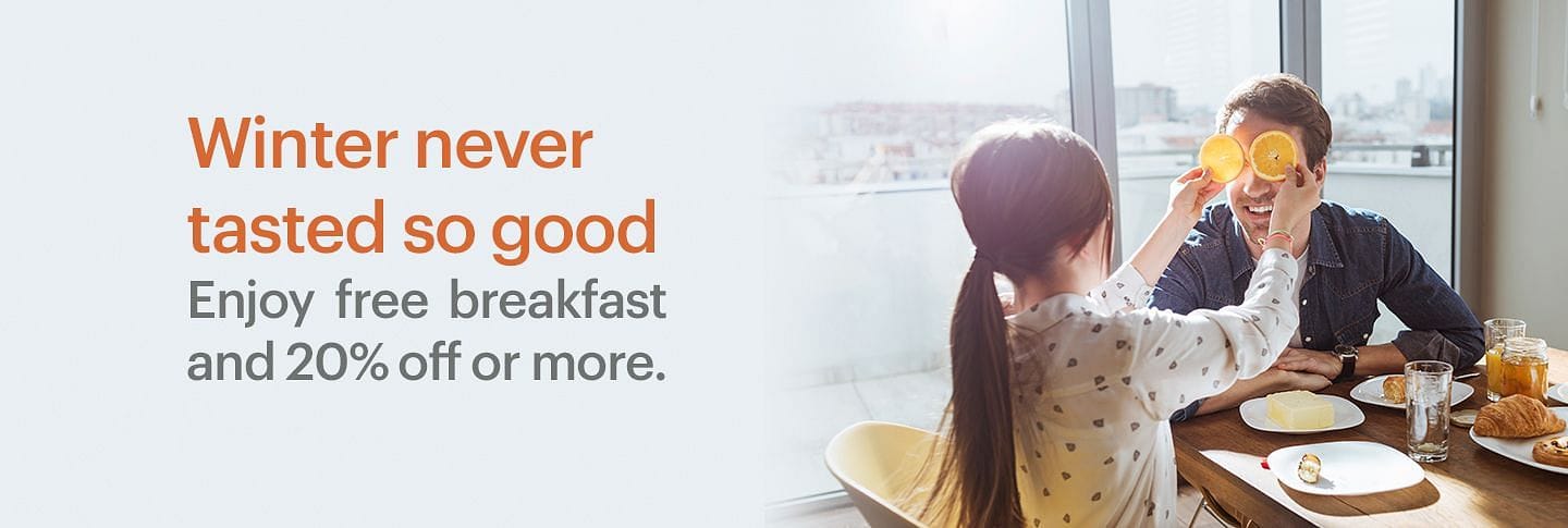 Free Breakfast and 20% off. - Cover Image