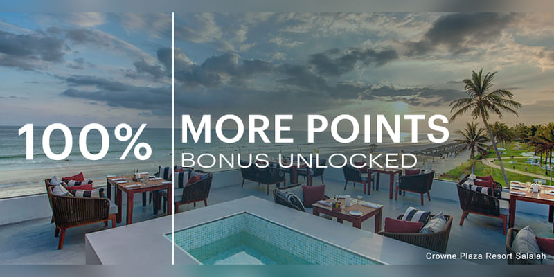 100% bonus points on buying points - Cover Image