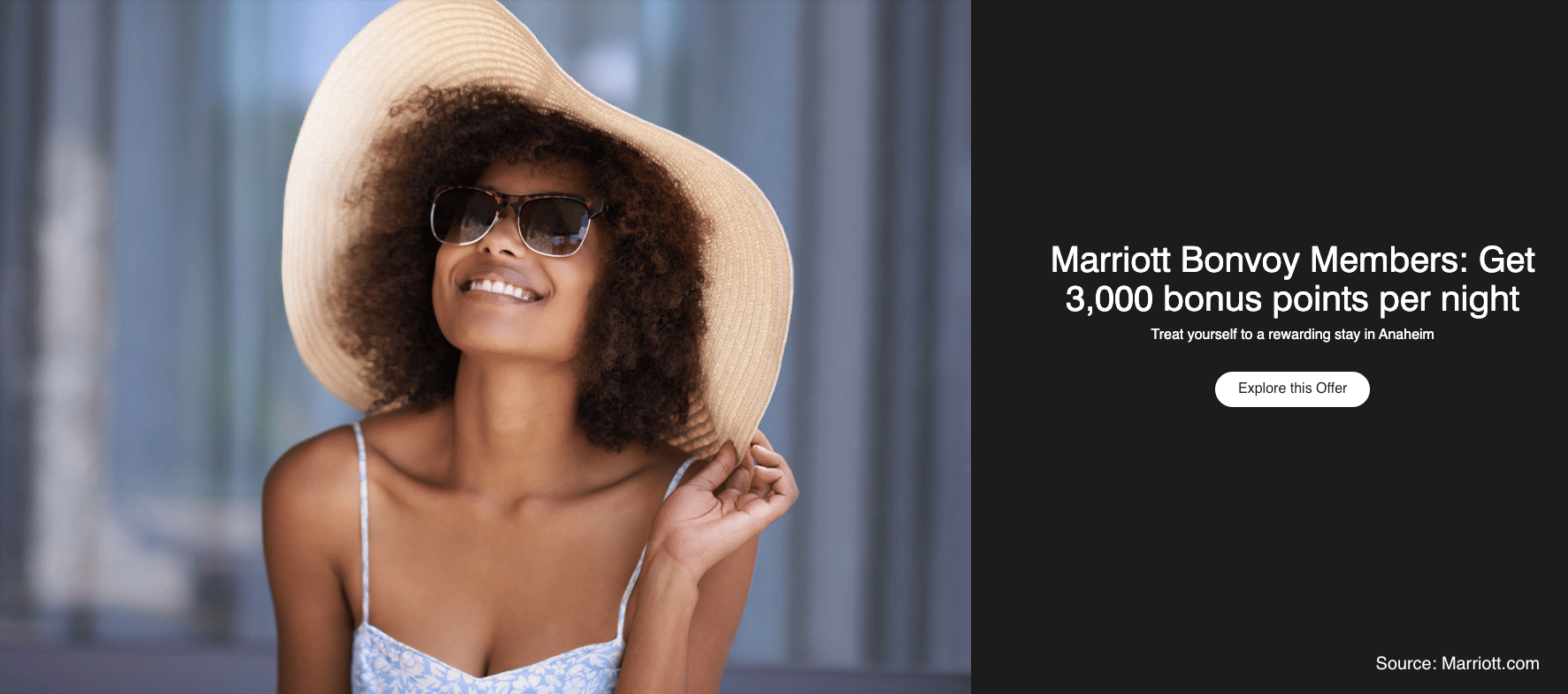 Get 3000 bonus points per night at Marriott hotels near Disneyland Anaheim. - Cover Image