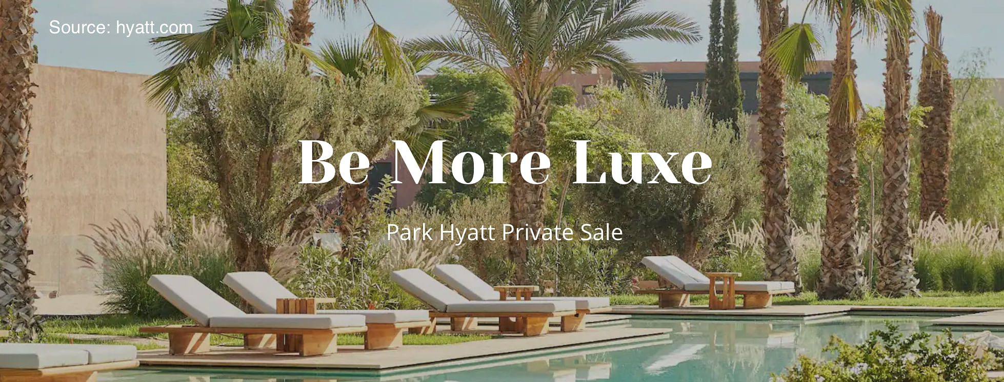 Park Hyatt announces a new private sale in Europe, Africa, and the Middle East. - Cover Image