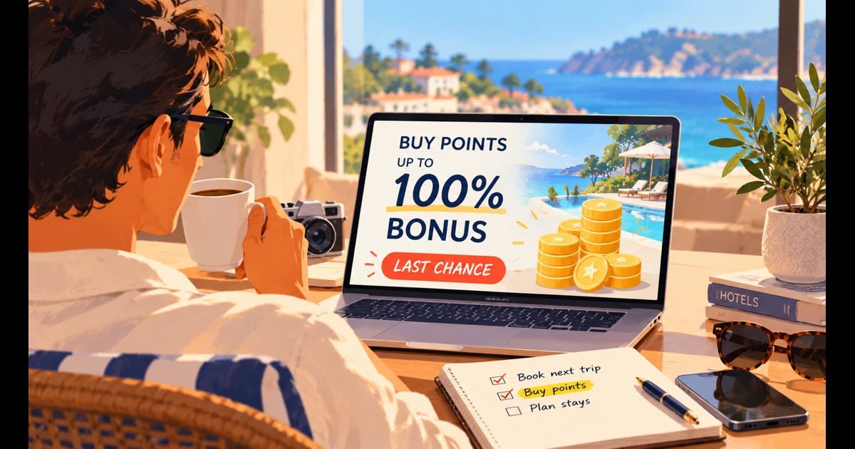 Last Chance to Buy IHG Points With Up to 100% Bonus - Cover Image